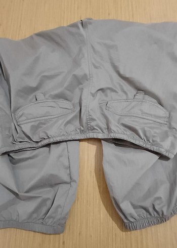 Kadın Bej Rahat Kesim Midi Kumaş Pantolon - Görsel 4