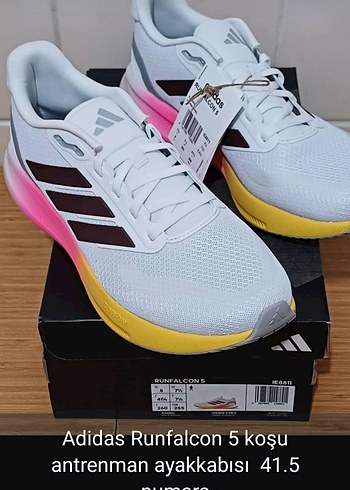 Adidas Runfalcon 5 Koşu Ayakkabısı Beyaz 41.5 - Görsel 6