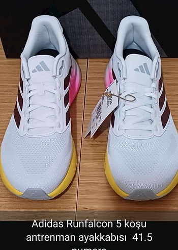 Adidas Runfalcon 5 Koşu Ayakkabısı Beyaz 41.5 - Görsel 5