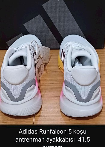 Adidas Runfalcon 5 Koşu Ayakkabısı Beyaz 41.5 - Görsel 7