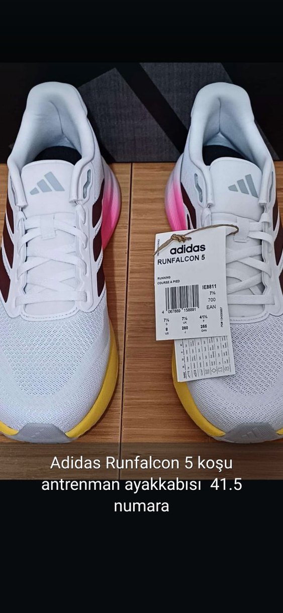 Adidas Runfalcon 5 Koşu Ayakkabısı Beyaz 41.5 - Görsel 3