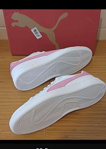 Beyaz Puma Kadın Spor Ayakkabı - Görsel 3
