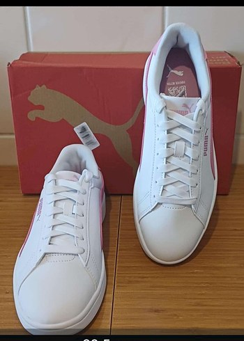 Beyaz Puma Kadın Spor Ayakkabı - Görsel 5