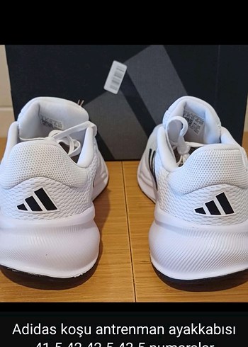 Adidas Beyaz Koşu Antrenman Ayakkabısı - Görsel 2