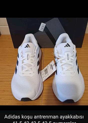 Adidas Beyaz Koşu Antrenman Ayakkabısı - Görsel 5