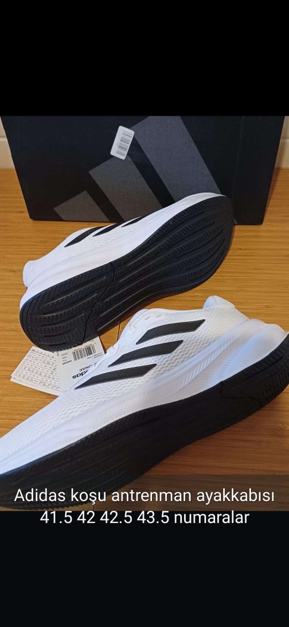 Adidas Beyaz Koşu Antrenman Ayakkabısı - Görsel 4