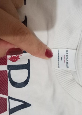 9 Ay Beden USPA Baskılı Erkek Bebek Takımı