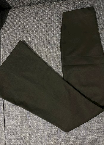 Siyah İspanyol Paça Kadın Pantolon
