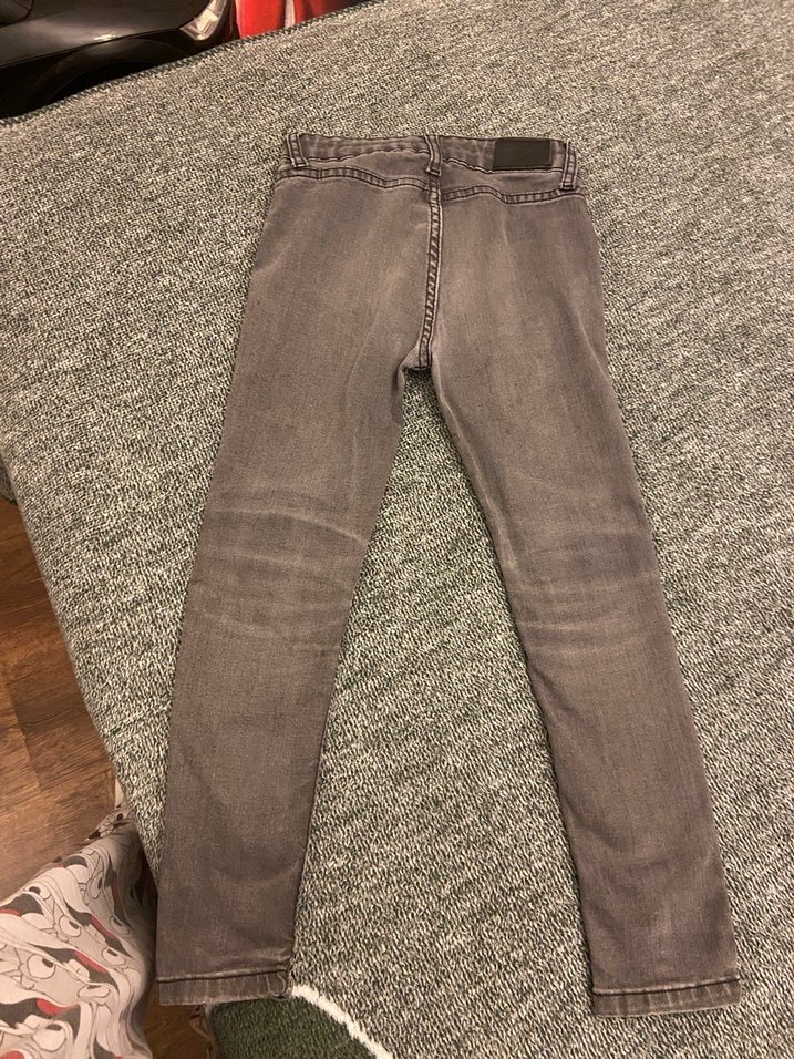 Erkek Çocuk Gri Denim Pantolon - Görsel 5