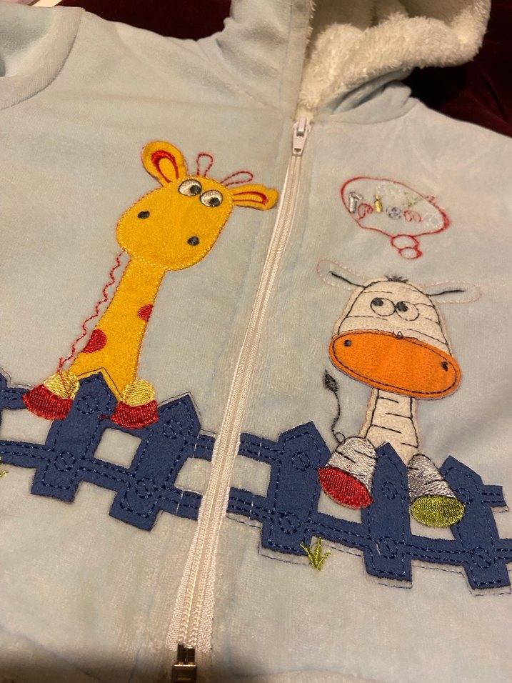 Kapüşonlu Fermuarlı Erkek Bebek Takımı - Görsel 2