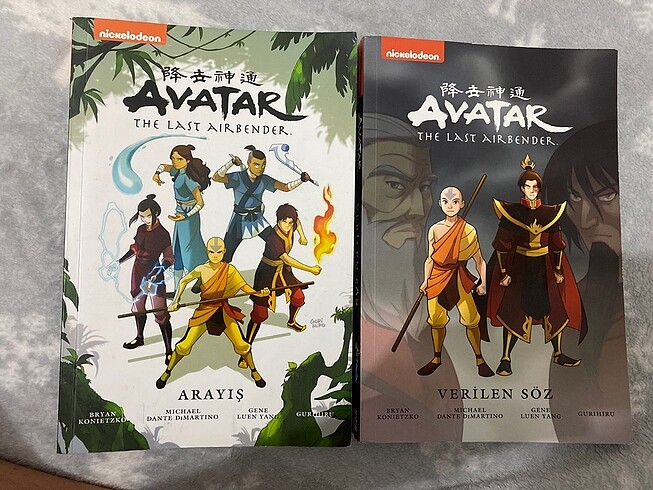 Avatar the last airbender cizgi romanlari