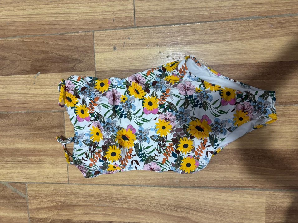 Çiçek Desenli Bohem Kadın Mayo - Görsel 3