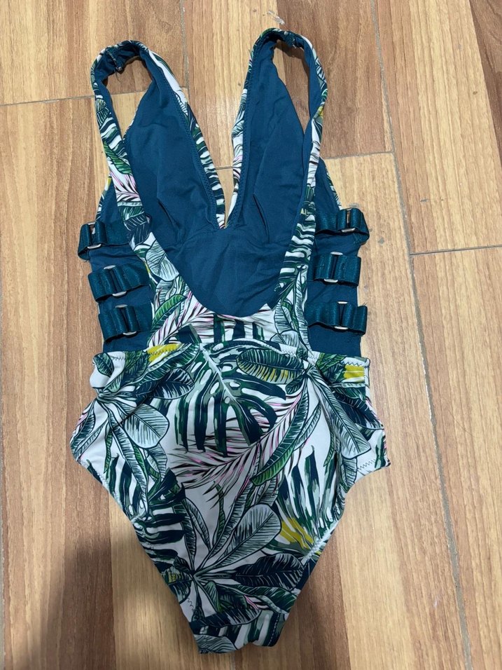 Çok Renkli Bohem Desenli Kadın Mayo - Görsel 4