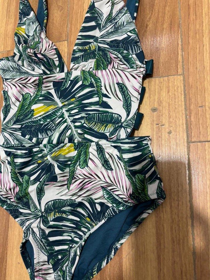 Çok Renkli Bohem Desenli Kadın Mayo - Görsel 3