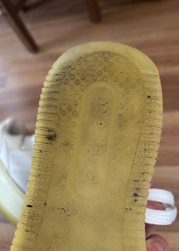 36 Beden beyaz Renk Beyaz Minimalist Platform Kadın Spor Ayakkabı