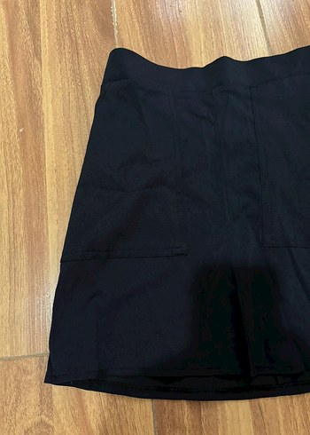 Siyah Mini Kadın Etek - Görsel 4