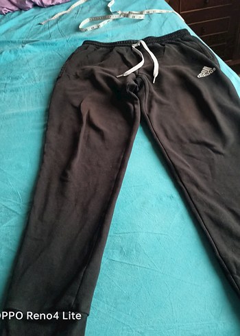 Erkek Siyah Bel Detaylı  lastikli  Eşofman - Görsel 2