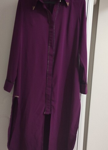 m Beden bordo Renk Tunik