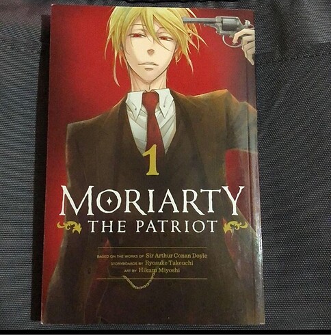 Moriarty The Patriot cilt 1 (inglizce manga)