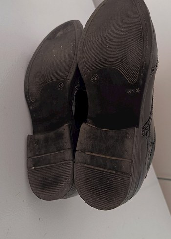 Erkek Çocuk Siyah Parlak Klasik Rugan Ayakkabı Düğün - Görsel 7