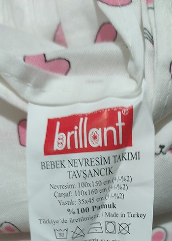 Brillant marka Pamuklu Baskılı Çocuk nevresim seti 3 parça - Görsel 2