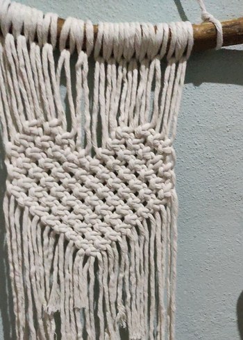 Bohem Kalp Desenli Makrome Duvar Süsü