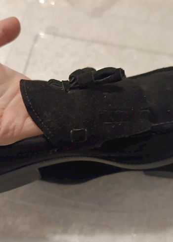 Siyah Süet Corcik Erkek Klasik Ayakkabı - Görsel 2