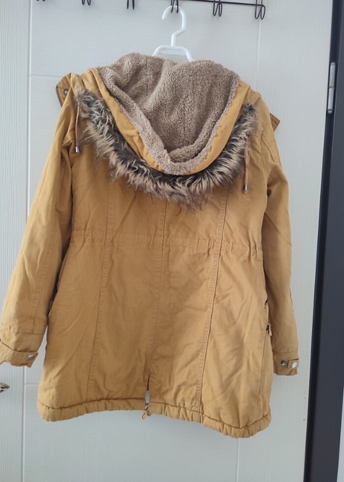 İçi suni kürklü parka - Görsel 3