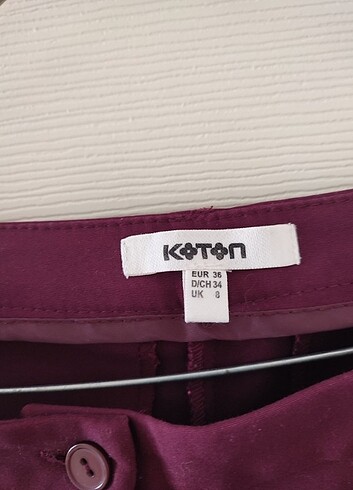 Bordo pantolon - Görsel 3