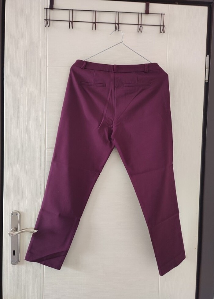 Bordo pantolon - Görsel 2