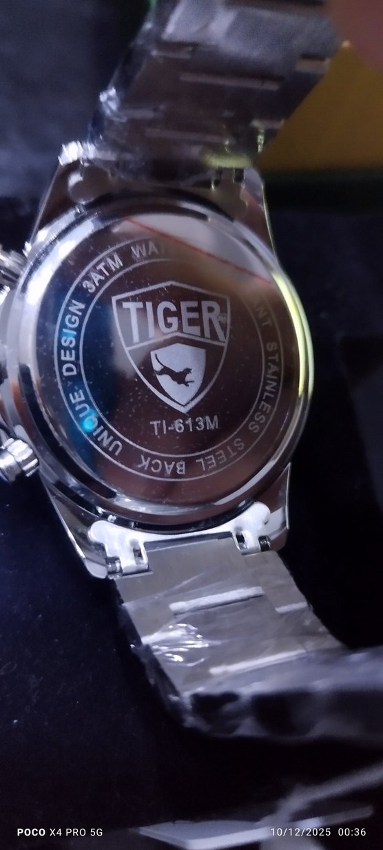 Mavi Renkli TIGER Erkek Saat - Görsel 5