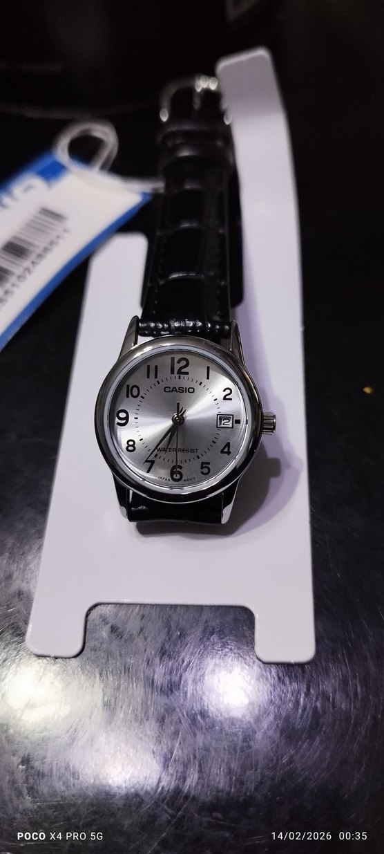 Casio Siyah Klasik bayan Kol Saati - Görsel 2