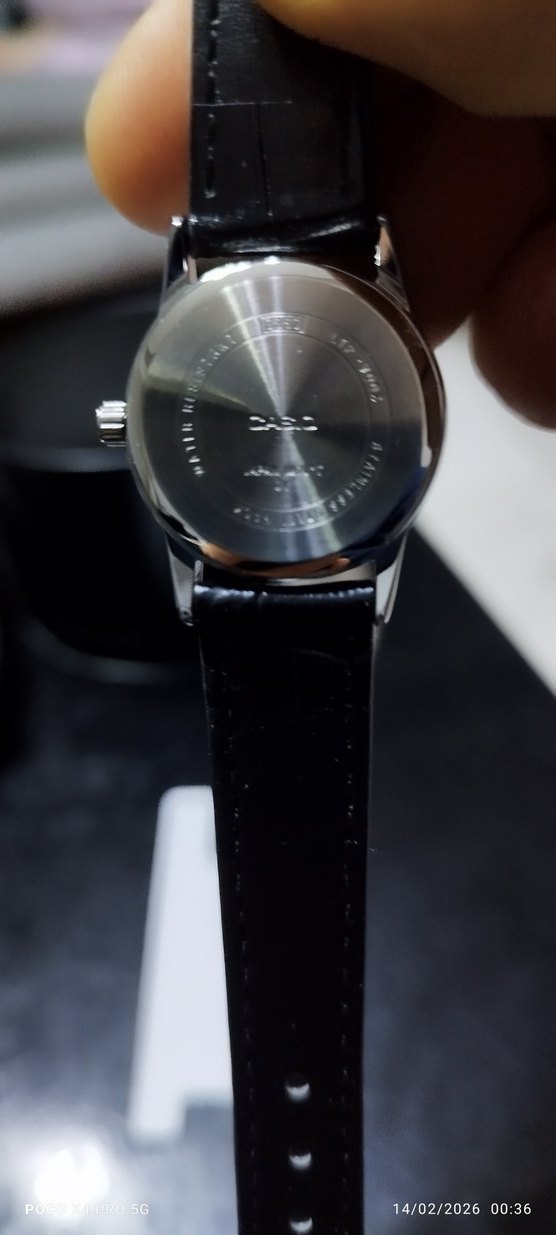 Casio Siyah Klasik bayan Kol Saati - Görsel 3