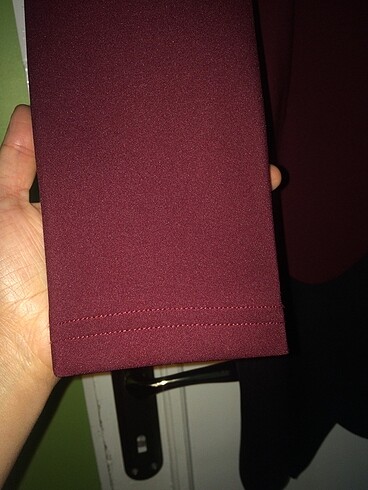 36 Beden bordo Renk Şık birleşik ceket etek