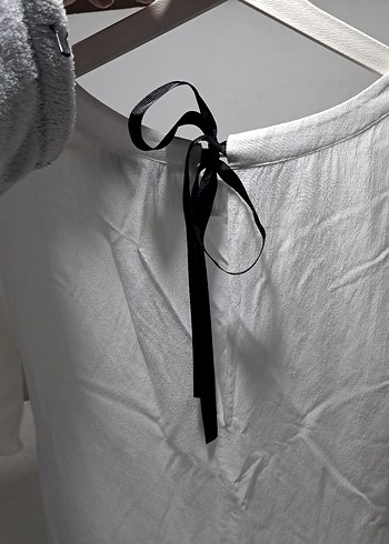 Kadın Beyaz Salaş Tişört Adil ışık - Görsel 2