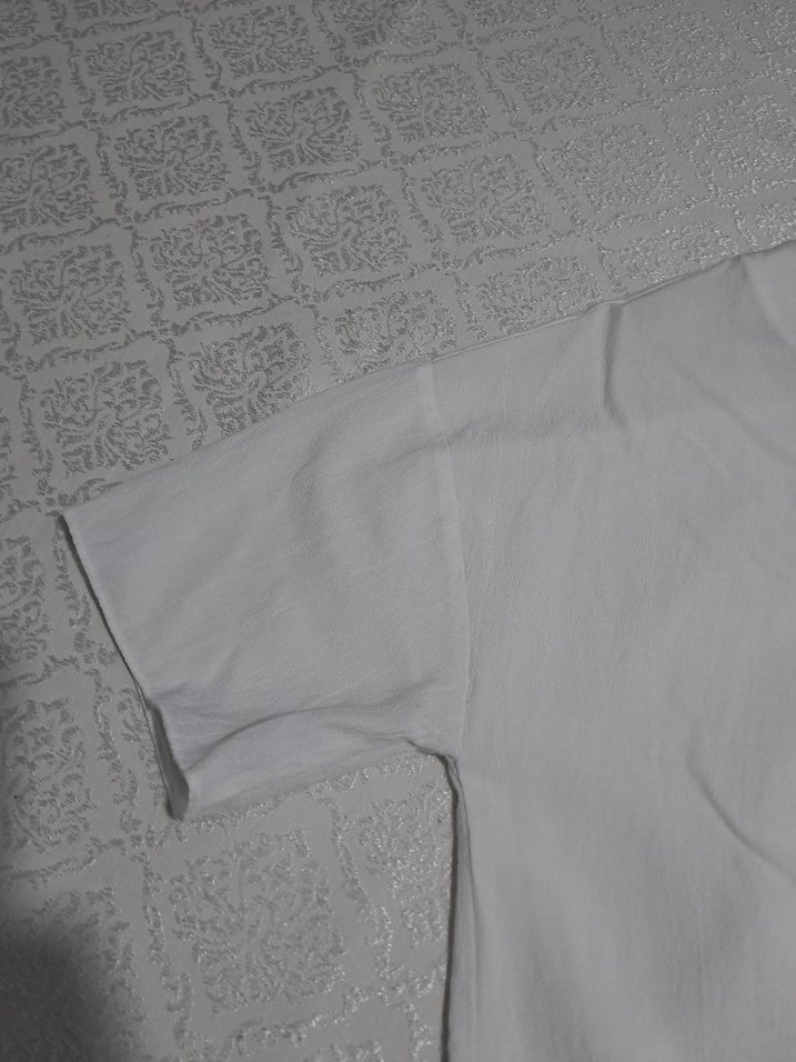 Kadın Beyaz Salaş Tişört Adil ışık - Görsel 5