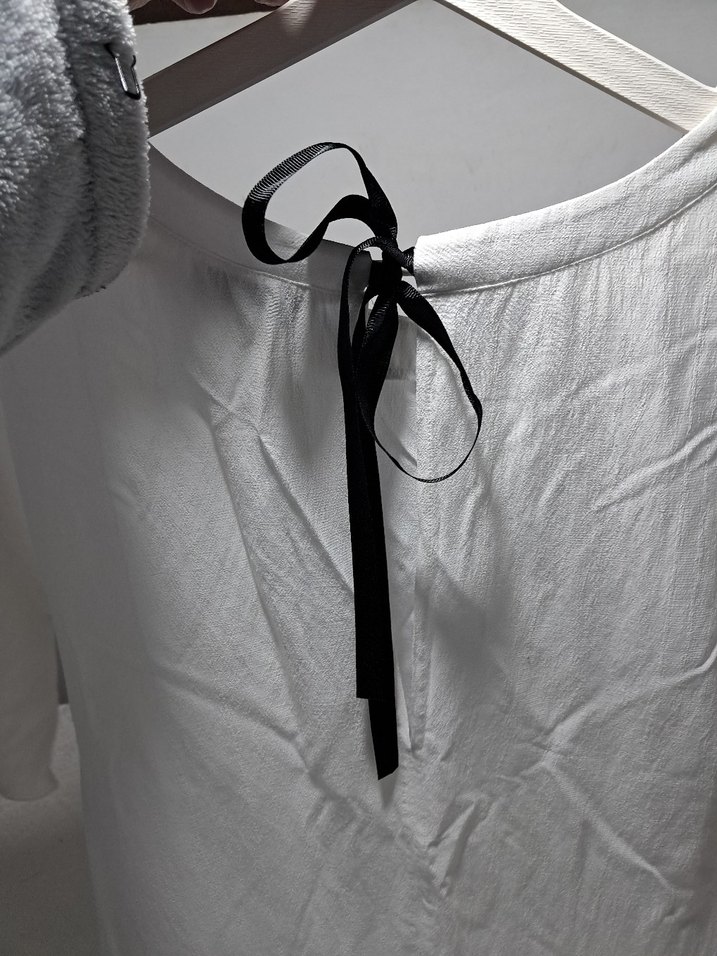 Kadın Beyaz Salaş Tişört Adil ışık - Görsel 2