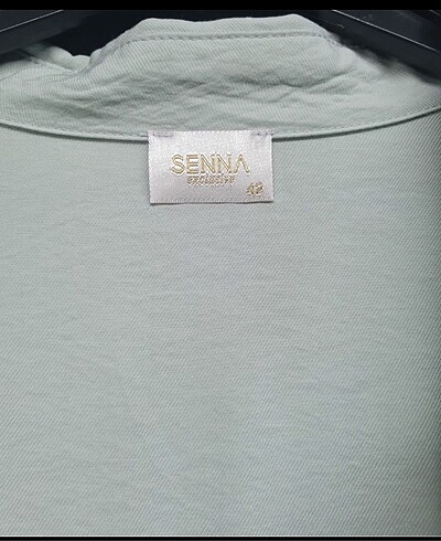 xl Beden yeşil Renk Senna Design Gömlek Elbise& Tunik 42 Beden