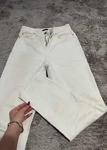 Trendyol & Milla Krem jean