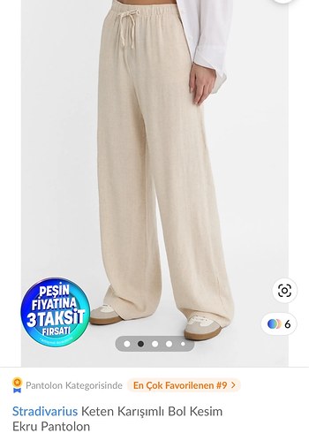 xs Beden Stradivarius keten pantolon