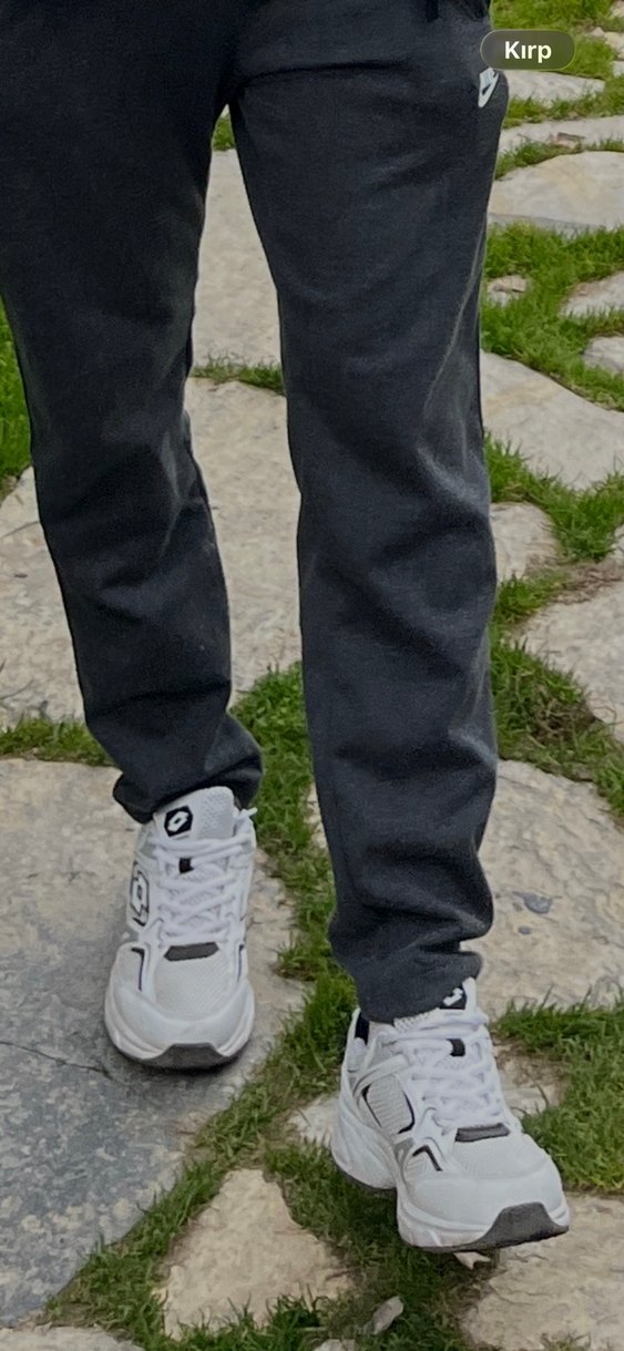 Lotto ATHENS 4FX Erkek Koşu Ayakkabısı Beyaz Siyah - Görsel 3