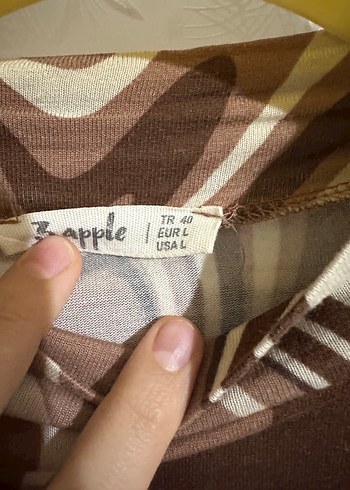 Kadın Kahverengi Uzun Kollu Bohem Bluz - Görsel 6