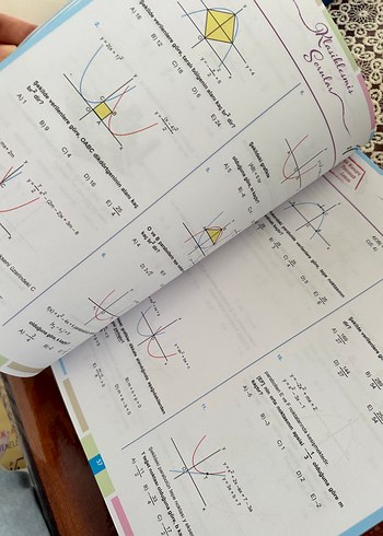 Beden Renk 12. Sınıf Matematik Fasikülleri Seti ve 345 Ayt sb
