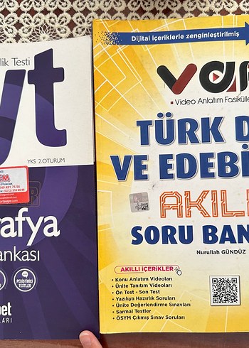 YKS Türk Dili ve Edebiyatı Soru Bankası ve coğrafya