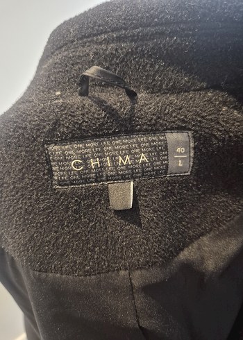 Çift Düğmeli Siyah Uzun Kaban Kruvaze Model - Görsel 4