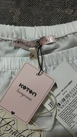 Koton Koton şort etiketli plaj giyim sıfır