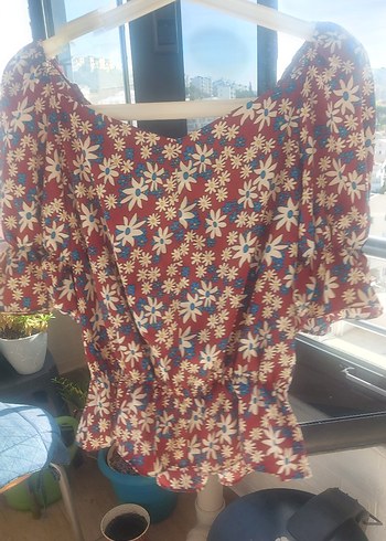 #Twist marka çiçekli bluz - Görsel 7