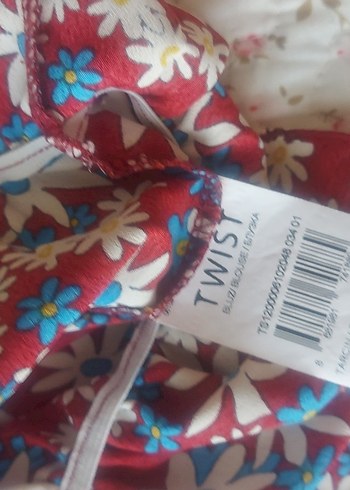 #Twist marka çiçekli bluz - Görsel 3