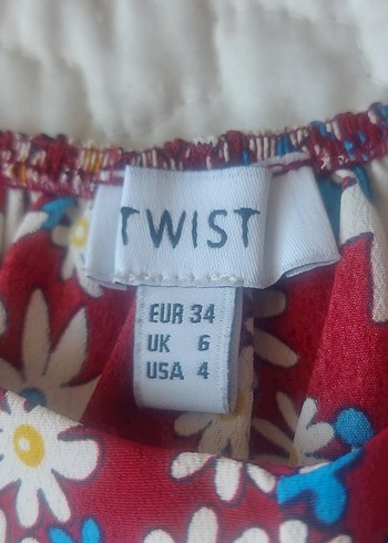 #Twist marka çiçekli bluz - Görsel 2