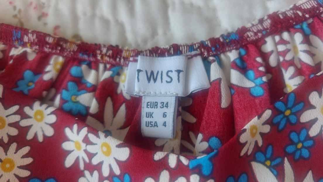 #Twist marka çiçekli bluz - Görsel 2